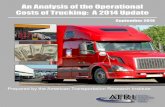 An Analysis of the Operational Costs of Trucking: A 2014 ...truckingresearch.org/.../ATRI-Operational-Costs-of... · requests for the Analysis of the Operational Cost of Trucking