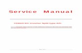 Service Manual - Битова и промишлена ... · Make sure that all people or objectives are away from the machine, do check it’s safe before turn the power on. 1.3