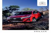 ACCESSORISED VEHICLE SHOWN 2.8 GD-6 4x4 Raider 6ATThe 2018 Hilux Double cab features a striking new design to the front of the vehicle. The face of the Raider and SRX models has been