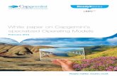 White paper on Capgemini’s specialized Operating Modelslocations, IT and business process improvements and ... 2 White paper on Capgemini’s specialized Operating Models. There