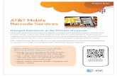 AT&T Mobile Barcode Services · Product Brief - AT&T Mobile Barcode Services 5 Starter Pro Enterprise Multi Campaign Multi Campaign Pro Multi Campaign Enterprise Unique Codes 10 100