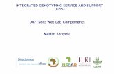 INTEGRATED GENOTYPING SERVICE AND …hpc.ilri.cgiar.org/beca/training/data_mgt_2017/DArTseq...DArTseq – Genotyping by Sequencing Developed since 1998 Complexity reduction optimised