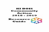 KI BOIS Community Action 2018 - 2019 Resource Guide and Forms/2018 Resource Guide.pdf · KI BOIS Community Action Foundation, Inc. programs serves Haskell, Latimer, LeFlore, Pittsburg