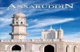 Majlis Shura 2016 - Ansaruddin Magazine UKansaruddin.ansar.org.uk/wp-content/uploads/2017/03/... · 2019-06-08 · consumes faith as quickly as blazing ire consumes tinder. God becomes