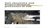 Soil chemistry and biogeochemical processes in soilfolk.uio.no/rvogt/CV/Presentations/Soil chemistry - Introduction.pdf · 10/27/2006 Depatment of Chemistry 3 Lecture outline: Soil