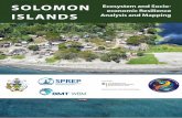 Lorem ipsum SOLOMON Ecosystem and Socio- economic … · 2018-07-17 · RCP Representative Concentration Pathway SPC The Pacific Community SOPAC Pacific Islands Applied Geoscience