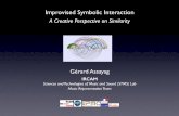 Improvised Symbolic Interaction - Ircamrepmus.ircam.fr/_media/dyci2/leyden_conf.pdf · Partiels by Gerard Grisey, 1975! • Historical example considered at the origin of “Spectral