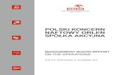 PKN ORLEN S.A. - Bankier.pl · PKN ORLEN S.A. MANAGEMENT BOARD REPORT ON THE OPERATIONS FOR THE YEAR 2015 4 (Translation of a document originally issued in Polish) OUR MISSION: We
