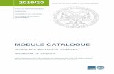Module catalogue - WiSo-Fakultät · MODULE CATALOGUE – ECONOMICS WITH SOCIAL SCIENCES- BACHELOR OF SCIENCE 1 Lists of abbreviations AM Advanced module PR Project AS Assignment