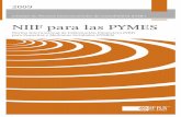 NIIF para las PYMES pymes.pdf · 2014-08-14 · • Se requiere un número significativamente inferior de información a revelar. • Y la norma se ha redactado en un lenguaje claro