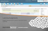 Learning Assignments - DOLAdd a New Assignment Profile Admin Tools > Learning > Learning Administration > Learning > Users > Assignment Profiles 1 Enter an Assignment Profile ID and