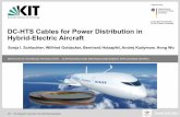 DC-HTS Cables for Power Distribution in Hybrid-Electric ......3 ITEP-SUPRA Conventional: Propulsion of Aircraft Sonja Schlachter – “DC-HTS Cables for Power Distribution in Hybrid-Electric