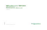 Modicon M580 - Hardware - Reference Manual - 10/20132 EIO0000001578 10/2013 The information provided in this documentation contains general descriptions and/or technical characteristics