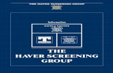 THE HAVER SCREENING GROUP - InfoMine...THE HAVER SCREENING GROUP First class in classification 2 Company profile THE HAVER SCREENING GROUP - is a strong union between the subsidiary