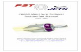 J600R Miniature Turbojet Instruction Manual · J600R Miniature Turbojet Instruction Manual (Version 1.6/2007) 1111/1 Pattanakarn Road, Suanluang, Bangkok 10250, Thailand ... As avid