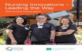 Nursing Innovations – Leading the Way/media/files/pdfs/pressroom/publications/... · Nursing Innovations – Leading the Way Summa Health System — Akron and St. Thomas Campuses