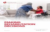 MAKING REHABILITATION DECISIONS - stroke.org · Stroke Family Warmline 1-888-478-7653: Connects stroke survivors and their families with specially trained ASA team members — some