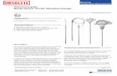 Thermocouples Model Series TC7X0, Sheathed Design · Thermocouples Model Series TC7X0, Sheathed Design WIKA Data Sheet TE 65.40 • 08/2005 Page 1 of 16 ... and compressed into a