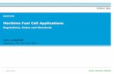 Maritime Fuel Cell Applications - fch.europa.eu - Lars Langfeldt_DNVGL-2017-06-15_FINAL...–Pt.6 Ch.2 Sec.6 LOW FLASHPOINT LIQUID FUELLED ENGINES –LFL FUELLED Fuel Cells –Pt.6