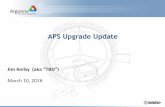 APS Upgrade Update · 2016-03-10 · § Impact of ﬂat funding in FY17 is an approximately one-year delay in project compleJon and ~$30M increase in TPC (for shiQed funding proﬁle)