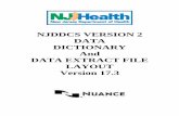 NJDDCS DATA DICTIONARYNJDDCS V2 Data Dictionary 5 Version 17.3 (07/01/17) Introduction This Data Dictionary was created to be a user-friendly reference guide to the data elements used