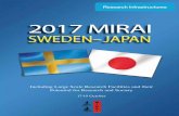 2017 MIRAI · 2017-10-13 · MIRAI Seminar Sweden 2017 3 Nanofabrication Laboratory The Nanofabrication Laboratory is a clean room facility for research and development in micro and