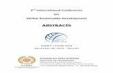 3rd International Conference On Global Sustainable …...of KASB Bank Limited by Saira Ghaffar and Muhammad Faisal Sultan ..... 5 Impact of Absenteeism on Organizational Performance;