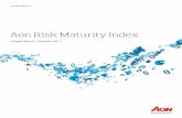 Aon Risk Maturity Index · 2018-07-19 · Developed by Aon plc and the Wharton School of the University of Pennsylvania, the Aon Risk Maturity Index ... Graph One: Stock Price Performance