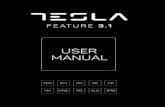 USER MANUAL - tesla.infoNote: The actual operation time of a battery varies based on the operation mode, network strength in different places and talk time. ... Provjerite da li ste