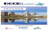 PROGRAM4 2016 IEEE ENERGY CONVERSION CONGRESS & EXPOSITION ® Welcome from Technical Program Chairs Whether it is power converters, motor/motor drives, renewable energy, devices, controls,