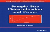 Sample Size Determination and Power · 1.5 Testing for Equality, Equivalence, Noninferiority, or Superiority, 10 1.5.1 Software, 11 References, 12 ... 5 Regression Methods and Correlation