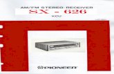 akdatabase.orgakdatabase.org/AKview/albums/userpics/10004/Pioneer SX626... · 2009-11-25 · pioneer decoder amplifier ia 220v olgooa rear speak ers . 4. block diagram tuner assbr