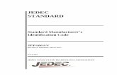 JEDEC STANDARD - Softnologysoftnology.biz/pdf/JEP106AV.pdf · viewpoint. Within the JEDEC organization there are procedures whereby a JEDEC standard or publication may be further