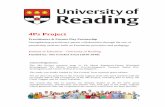 4Ps Project - Reading · 2018-06-29 · The 4Ps Project, funded by The Froebel Trust (2016-2018) (Froebel Trust, 2017), brought together researchers and experts specialising in early
