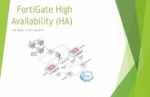 FortiGate High Availability (HA) - All *That* Is Noble FortiGate - FortiGate Cluster Protocol (FGCP)