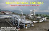 GEOTHERMAL ENERGYiesr.or.id/wp-content/uploads/2019/10/Dosen-Undip... · 2019-10-14 · UU No. 27 tahun 2003 menyatakan bahwa energi panas bumi adalah sumber energi panas yang terkandung