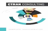 CTRAN Info Brochure 2017 - CTRAN Consultingfeature of economic growth and develop-ment in India and an area where CTRAN Consulting has played important roles. CTRAN Consulting has