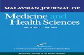 MALAYSIAN JOURNAL OF Medicine and Health Sciences Vol. 14 ... · Nurul Mursyidah Zakaria, Nur Asyiqin Jasman Farok, Siti Khadijah Adam, Syafinaz Amin Nordin Biochemical effects of