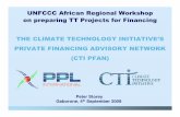 UNFCCC African Regional Workshop on preparing …...Bio-Diesel Refinery in Brazil (66.000 tpa / USD 18 mio) Total of USD 35 million financing leveraged 3rd Project from the Pilot closed