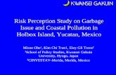 Risk Perception Study on Garbage Issue and Coastal ...Risk Perception Study on Garbage Issue and Coastal Pollution in Holbox Island, Yucatan, Mexico Mizue Ohe1, Kim Chi Tran1, Eloy