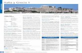 Italia y Grecia 1 - Petrabax Argentina · Tour 16 días: Venecia / Atenas Categoría Confort Mayo 14 / Junio 18 Junio 25 / Agosto 20 Agosto 27 / Octubre 22 Sup. Habitación Individual