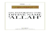 The Holy Qur’an,...inevitably drawing upon numerous Qur’anic verses and hadith in their discussions. Shaykh al-Alawi’s treatise was written in response to a criticism of his