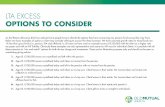 LTA excess - Old Mutual Wealth · LTA test on un-crystallised funds and excess. No IHT. Income/lump sum to beneficiaries’ tax free after ex-cess LTA charges. No further LTA test.