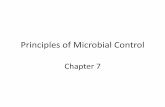Principles of Microbial Controllibvolume1.xyz/biochemistry/bsc/semester2/microbiologyimmunology/... · –Sepsis = bacterial contamination •Asepsis = the absence of significant