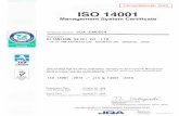 【KNS】ISO14001：2015 Management System …Title 【KNS】ISO14001：2015_Management System Certificate Author 北日本精機株式会社 Created Date 3/8/2018 9:05:02 AM