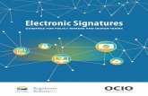 Electronic Signatures - British Columbia · including electronic signatures . The system uses the BC government’s identity management solutions (BCeID) . Natural Resource Authorizations: