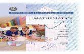 MATHEMATICS - Montgomery County Public Schools...¾ Curriculum 2.0 Mathematics Program Goals The higher expectations of the CCSS, the recommendations of the Math Work Group, and new