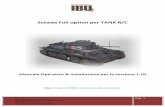 Scheda Full option per TANK R/C · 2015-05-12 · distanti o perfino dei carri nemici! Funzioni del Tank Mediante il Dip switch 1 si imposta la funzione del carro, secondo lo schema