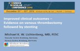 Improved clinical outcomes Evidence on venous …past.mac-conference.com/xconfig/upload/files/$01-Sa_M. Lichtenberg_Endovascular...Improved clinical outcomes – Evidence on venous