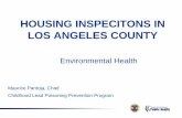 PowerPoint Presentation (White)publichealth.lacounty.gov/mch/AsthmaCoalition/docs... · 2010-11-23 · Environmental Health Maurice Pantoja, Chief Childhood Lead Poisoning Prevention